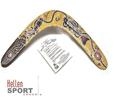 Birubi Art 40 cm Boomerang australiano legno PLY16H dipinto a mano