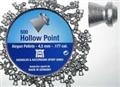 H&N FIELD HOLLOW POINT PELLETS 500 x 4.5mm x .177cal