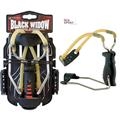 Barnett Black Widow Folding Slingshot Polymer Black